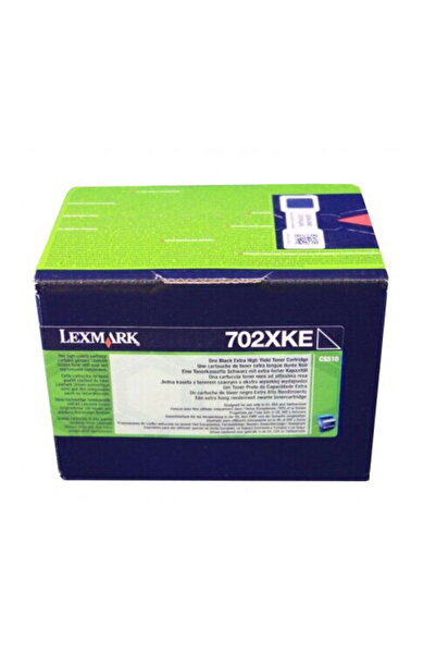 Lexmark 702XKE Тонер касета, черна, 8000 страници, съвместима CS510de