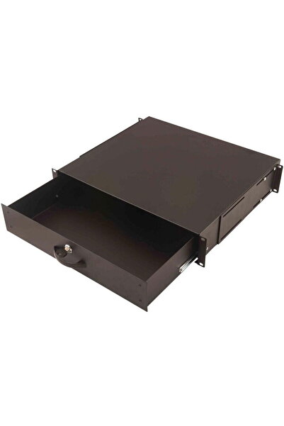 Assmann Sertar pentru accesorii de rețea 2HE 483mm, negru, încuiat