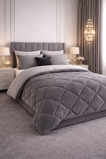 Lorateks لحاف ويلسوفت مزدوج الجوانب من فاليرون |   لحاف |   صندوق الزينة (صند...