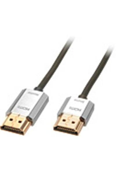 LİNDY Cablu HDMI de mare viteză CROMO Slim Ethernet A/A 3m