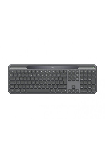 logitech Keyboard, RF Wireless + Bluetooth, graphite, American International