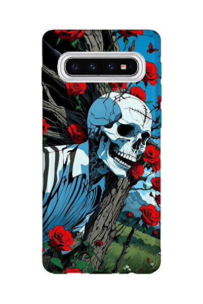 lelia حافظة هاتف شفافة مطبوعة متوافقة مع هاتف سامسونج جالاكسي S10 |   المجموع...