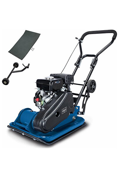 Scheppach Set placă vibrantă + roți 23 kN