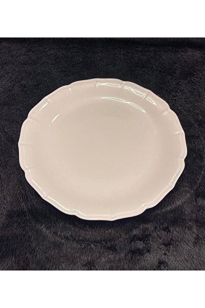 Aryıldız طبق تقديم من البورسلين العظمي، طقم من 6 قطع، دائري 27 سم