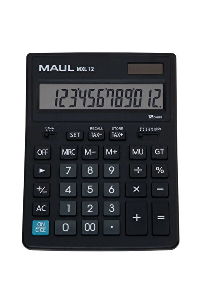 MAUL MXL12 Офис калкулатор, 12 цифри - черен