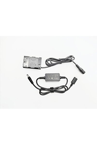 iShoot Tip baterie LP-E6 Baterie inactivă Canon DR-E6 CUPLAJ CC COMPLET DECOD...