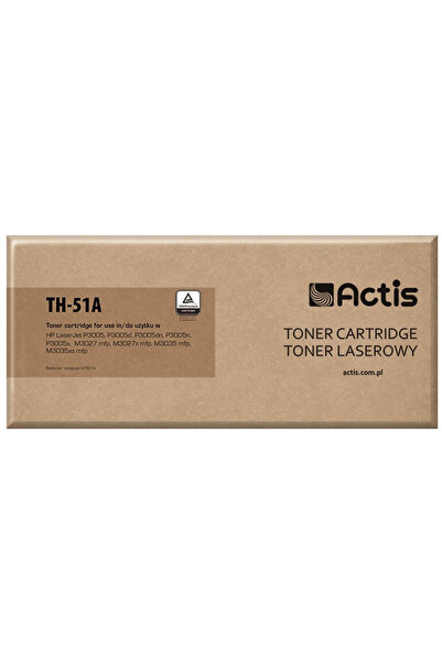 Actis Тонер касета TH-51A за принтер HP