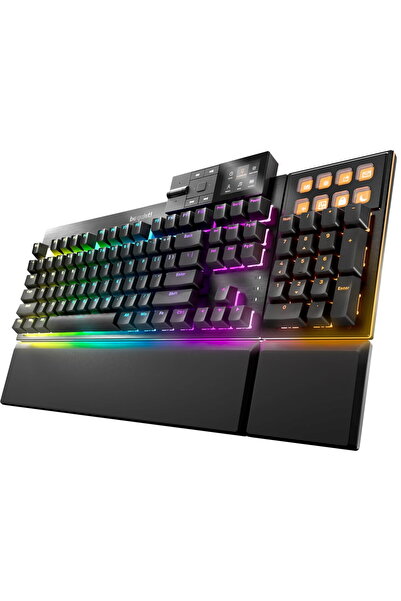 Be Quiet! Σκούρο στήριγμα Silent Tactile US ANSI Gaming USB QWERTY