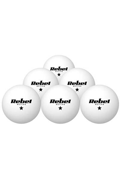 Rebel Set of 6 Table Tennis Balls ACTIVE RBA-4006