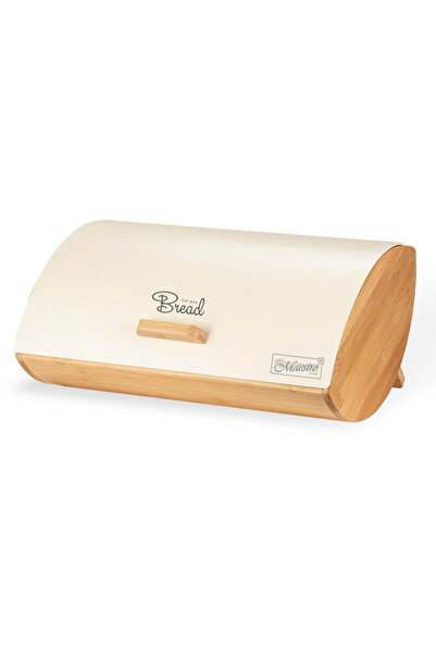 Maestro MR-1775-IVORY Bread Box