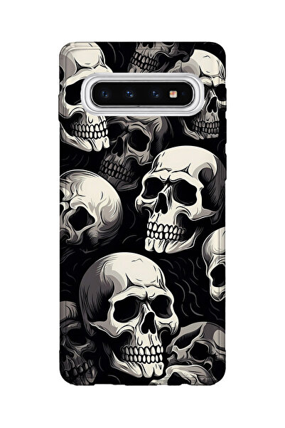 lelia حافظة هاتف شفافة مطبوعة متوافقة مع هاتف سامسونج جالاكسي S10 |   المجموع...