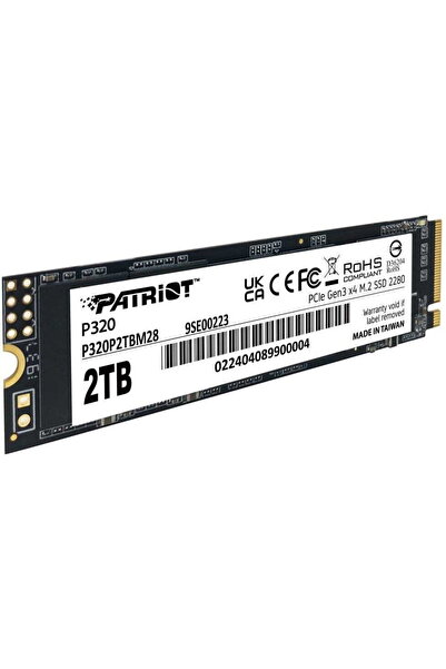 Patriot SSD P320 - 2 TB - PCIe 3.0 x4 (NVMe)