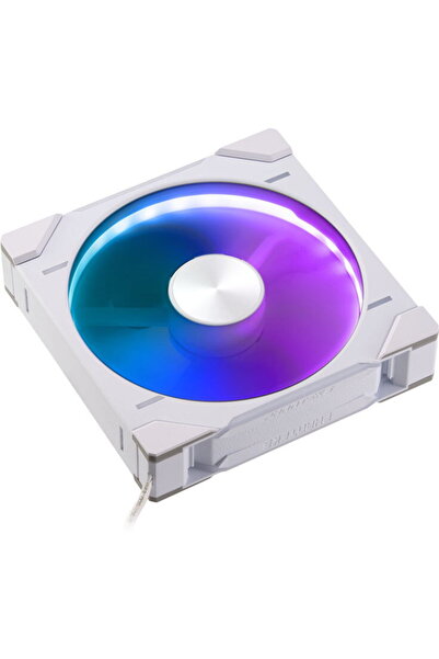 Phanteks D30 PWM Αντίστροφη Ροή Αέρα, D-RGB - 140mm, Λευκό