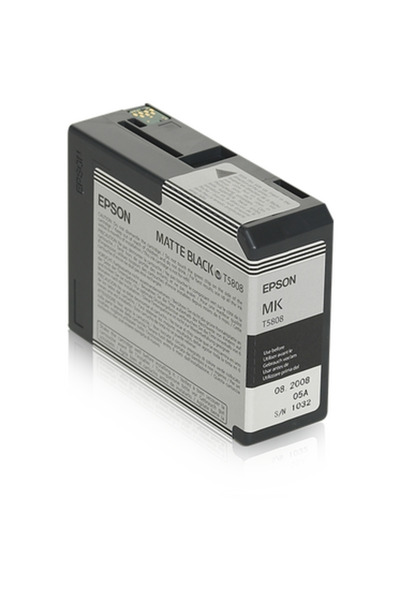 EPSON Матово черно мастило с касета T 580 80 мл