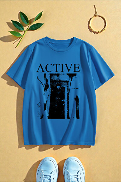 uyguntarz Unisex Active Printed Design Tshirt