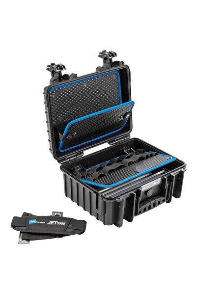B&W Tough Case Type JET 3000 Tool Bag Black 117.16/L