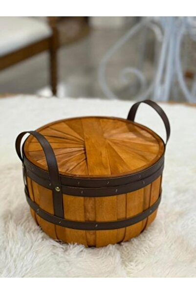 SPR سلة خوص بغطاء Wicker Basket with Lid