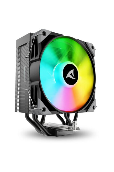 SHARKOON Ανεμιστήρας υπολογιστή A40 RGB 12 cm, μαύρος, 120 mm, 1800 rpm