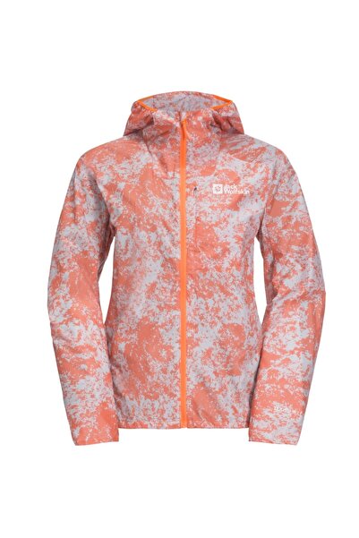 Jack Wolfskin Jacheta trekking dama Prelight Wind-Corai/Gri-M