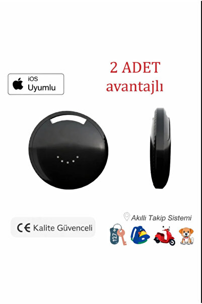 PSGT 2 Adet İOS Uyumlu Takip Cihazı AirTag Gps Konum Araba & Motor & Evcil Ha...