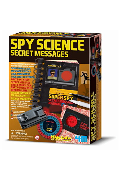 4M Set educativ STEM - Stiinta Spionului, KidzLabs