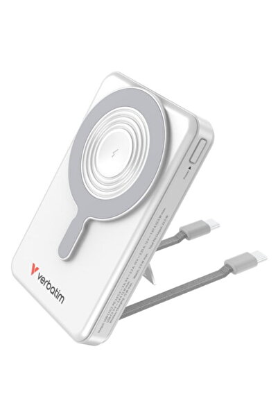 Verbatim Charge'n'Go Power Bank 2C & Display 10000mAh silver