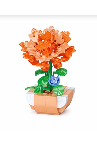 JHTshop نموذج زهرة الأقحوان، شخصية ثلاثية الأبعاد، ألعاب بناء ثلاثية الأبعاد