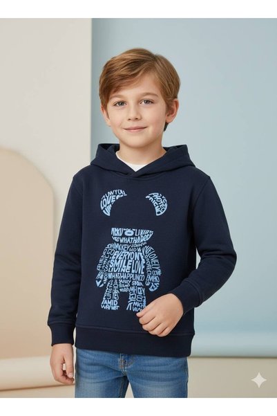 Pink Export Teddy Bear Printed Sweatshirt