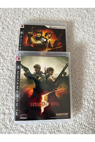 CAPCOM Ps3 resident evil 5 kolleksiyonluk full içerik 10/10 kondüsyon