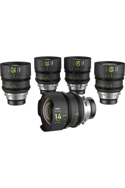 Nisi Комплект кино обективи Athena Prime PL-Mount