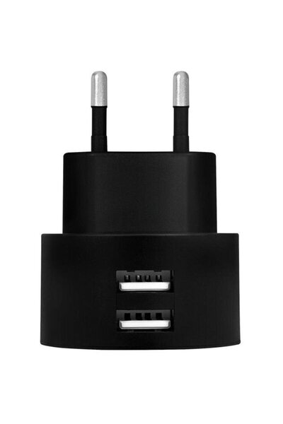 LogiLink USB Wall Charger 2-port black PA0218