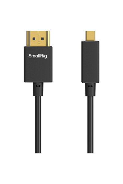 SmallRig 4795 Εξαιρετικά λεπτό καλώδιο δεδομένων HDMI 4K D σε A 100 εκ.