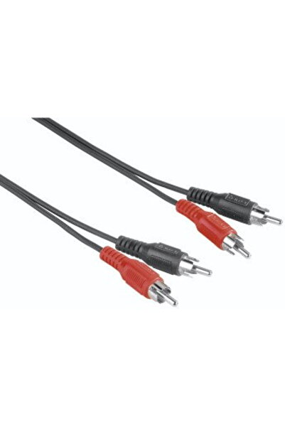 Hama Cablu audio, 2 mufe RCA - 2 mufe RCA, 1,5 m
