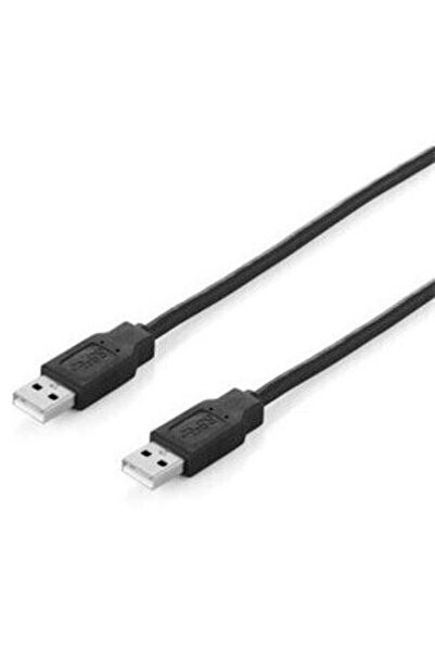 EQUIP Cablu USB 2.0 A -> A Oțel/Oțel 3.00m 480Mbps sw În pungă de polietilenă