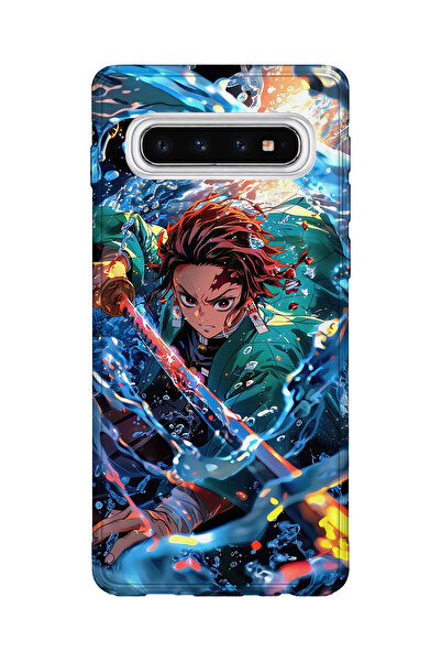 lelia حافظة هاتف شفافة متوافقة مع جالاكسي S10 لعام مطبوع |   المجموعة: دفتر ر...