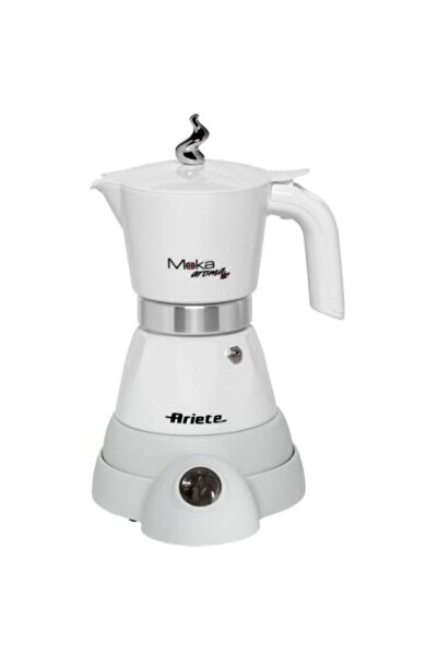 ARIETE Cafetieră electrică Moka, albă