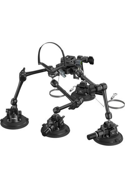 SmallRig 3565 Комплект за монтиране на камера с 4 рамена и вендуза „всичко в ...