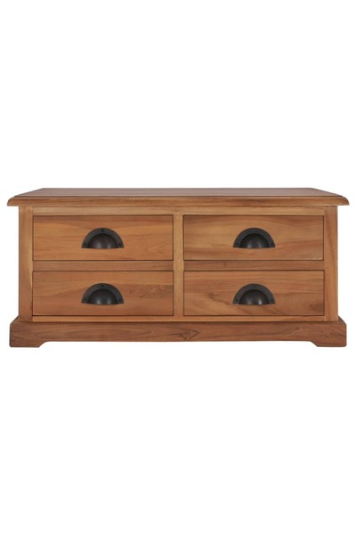 Concept Masă de cafea, 68 x 68 x 30 cm, lemn masiv de tec