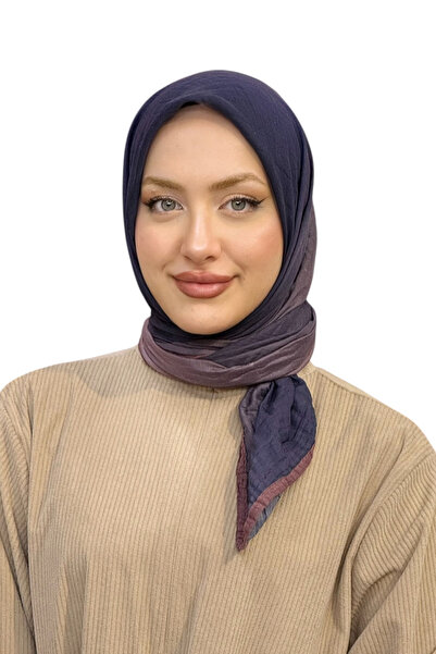 levamor eşarp şal LEVAMOR Müslin Degrade Geçişli Biye Detaylı Kaymaz Dokulu K...