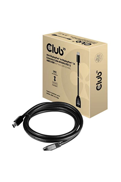 Club 3D MiniDP 1.4 <-> DP 1.4 1m 8K60Hz