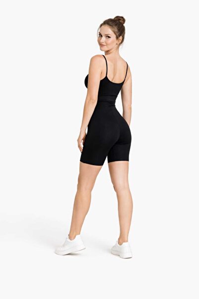 MB MERİÇ Stylish Slim-Fit Jumpsuit with Thin Straps – Modern Design That Matc...