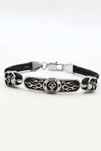 Prestige Biker - Skull Stainless Steel Bracelet 902582