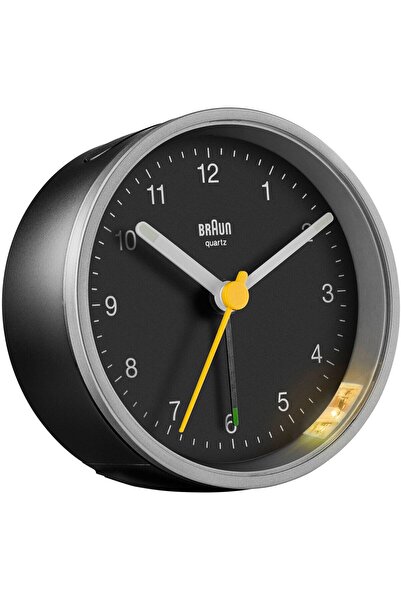 Braun Ceas de birou BC 12 SB argintiu/negru