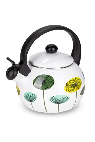 Kamille Enamel Kettle, Induction Compatible, Multicolor, 2.2 L