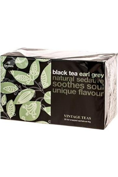 Vintage Teas Ceai negru Earl Grey - 30 pliculețe