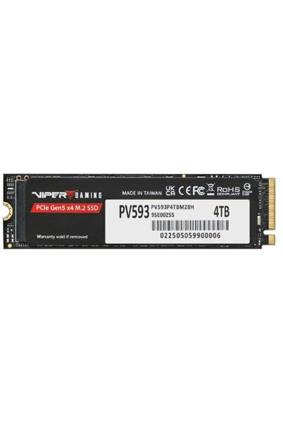 Patriot Viper 4TB PV593 M.2 2280 PCIe Gen5 x4 14000/13000MB/s