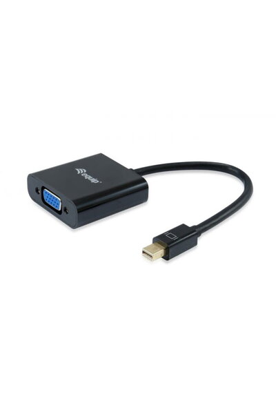 EQUIP Adaptor Mini DisplayPort la VGA Negru 1920x1080/60Hz