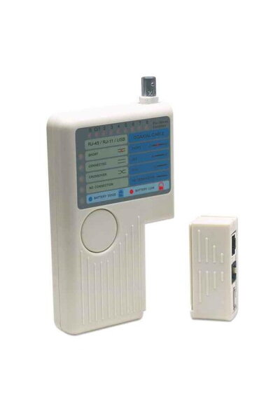 Intellinet Tester de cablu 4 în 1 RJ45/RJ11/USB/BNC bej, vânzare cu amănuntul