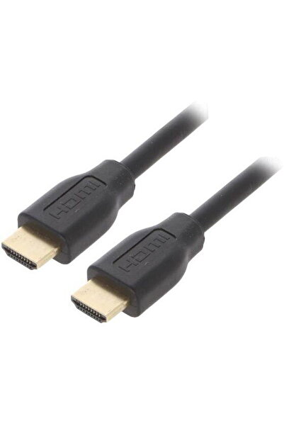 LogiLink Cablu HDMI A/M la A/M, 4K/60 Hz, CCS, negru, 5,0 m