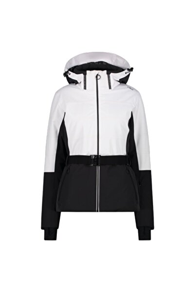 CMP Women's ski jacket 34W4446-White/Black-M